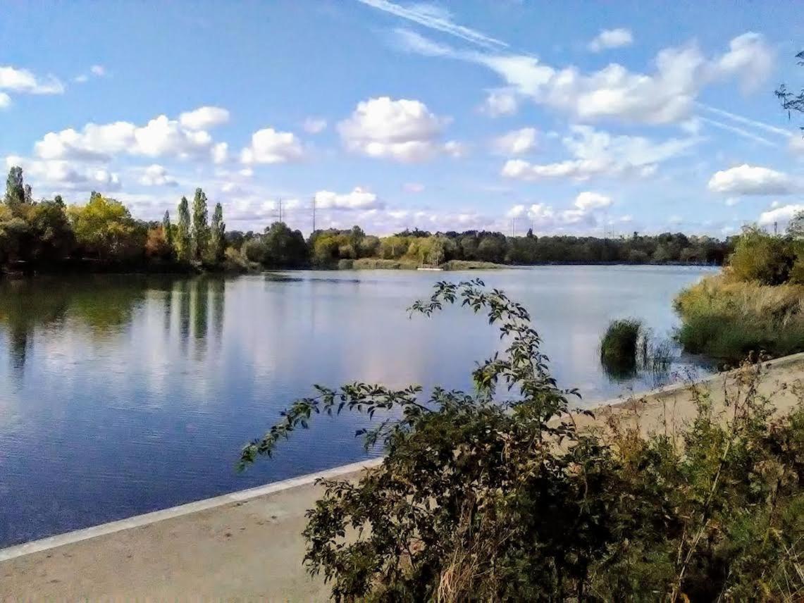 Vue Exceptionnelle Sur Le Lac Créteil Exterior foto