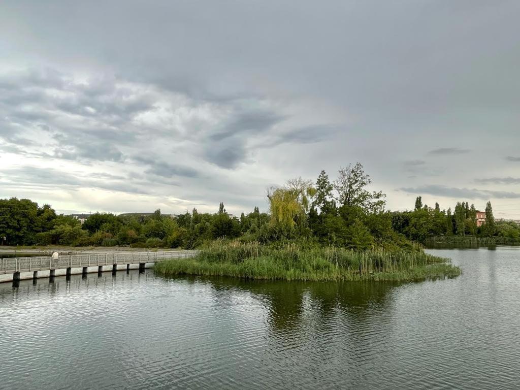 Vue Exceptionnelle Sur Le Lac Créteil Exterior foto
